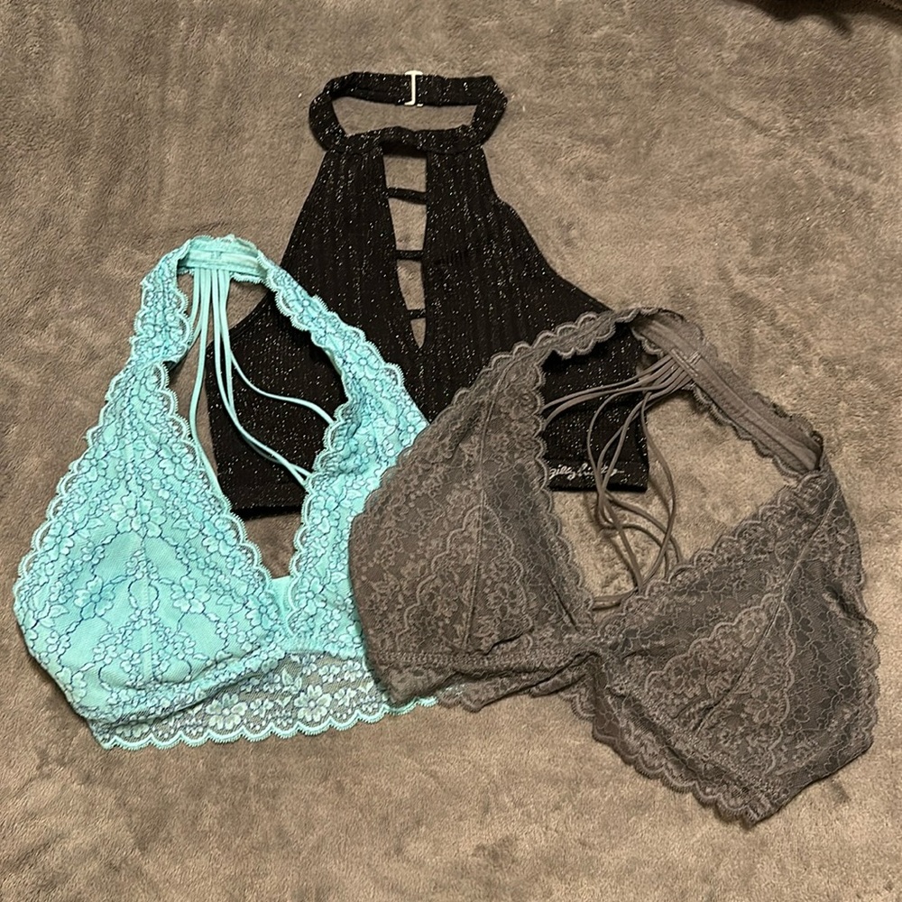 3 Gilly Hicks Bralettes!